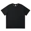 Producto Nuevo de Primavera y Verano: Camiseta de Algodón Merceizado Suave como la Seda de Color Liso con Cuello Redondo, Paquete de 50 Piezas, con Impresión de Logo Personalizado y Borde del Cuello en Contraste para un Look Casual