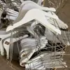 Tienda de Maternidad e Infancia de Madera Maciza Colgador de Ropa Blanco para Bebés Traje de Una Pieza Perchero de Madera Maciza para Monos y Pantalones Blancos de Niños
