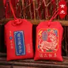 Saquito Zodiacal, bolsita de fragancia clásica, bolsa amuleto, bolsa talismán de Año Nuevo para el año zodiacal propio, colgante de cuello portátil, empaquetado individualmente