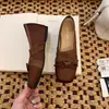 Zapatos Mary Jane con Cordones Franceses de 4cm de Altura Interior para Mujer Estilo Nuevo 2026 Boca Baja Zapatos Planos de Ballet Súper Suaves Versátiles Zapatos de Noche