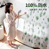 Cortina de ducha impermeable y resistente al moho, adecuada para el comercio electrónico transfronterizo de Amazon, con un diseño impreso, utilizada como mampara de baño o cortina de ducha para uso doméstico
