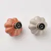 Diámetro de 36 mm Mango de Acrílico de Calabaza Colorido Tirador de Puerta de Gabinete Cajón de Armario Retro Americano Muebles