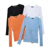 Ropa de Mujer al por Mayor en Amazon Top de Punto Calado Transparente Estilo Europeo y Americano Nueva Moda 2026 Diseño Elegante