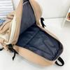 Mochila estilo universitario para niña linda, juego de cuatro piezas, mochila de alto valor, mochila para estudiante universitaria, gran capacidad, mochila escolar casual