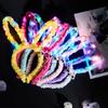 Tiara Orelhas de Coelho Luminosas Varinha de Fada Orelhas de Gato com Flash Tiara Mickey Presente de Empurrar no Chão Presente Barraca Mercado Noturno
