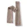 Guantes de Cachemir para Mujer 100% Cachemir Puro Moda Combinan con Todo Trenzados A prueba de Frío Térmicos Tejidos Fundas para Brazos