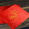 Pañuelos de boda, pañuelos rojos, pañuelos pequeños con el personaje "" (doble felicidad) en ellos, artículos de boda, accesorios de novia pañuelos al por mayor