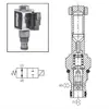 Válvula Solenoide de Cartucho Hidráulico Parker Parker - Tipo de Corredera de Dos Posiciones y Dos Vías (Normalmente Abierto) Serie Gs0227