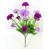 Cristal lilás simulação flor falsa flor pequena cravo atacado decoração de casa exibição de seda flor flor artificial fábrica lote