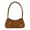 Bolso Nicho de Alta Gama para Mujer de Gran Capacidad 2025 Nuevo Otoño e Invierno Retro de un Solo Hombro Axila Bolso para Trabajo y Desplazamiento