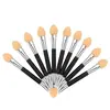 Paquete de 20/50 Pinceles de Sombra de Ojos de Látex de Doble Punta Palito de Sombra de Ojos de Esponja de Doble Punta Pincel de Reparación de Tinte de Pegamento para Uñas Maquillaje de Belleza al por Mayor