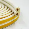 Tiras de espuma autoadhesivas hechas a medida para puertas y ventanas desde la fábrica de origen, personalizadas según planos, a prueba de viento, a prueba de insectos, a prueba de sonido, impermeables, disponibles descuentos por cantidad