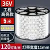 Tira de Luces LED de Bajo Voltaje de Seguridad para Uso Doméstico, Ultra Brillante para Paredes Exteriores Comerciales 24V Exterior Impermeable 36V Tira de Luces