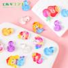 Avión creativo sirena unicornio pato pegamento de crema accesorios de decoración DIY cuerda para pasador pegatinas para refrigerador adornos pequeños