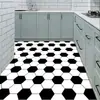 Pegatinas de Línea de Guía de Onda para Azulejos de Piso, Decoración de Rodapié Resistente al Desgaste para Sala de Estar, Pegatinas de Piso, Pegatinas de Pared Autoadhesivas para Piso de Azulejo, Pegatinas de Línea de Cintura