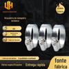 Os fabricantes fornecem braçadeira de ferro galvanizado britânico mangueira de incêndio mangueira de ferro galvanizado mangueira braçadeira de aço carbono