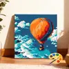 30*30 paisaje de campo pintura al óleo digital DIY pintado a mano escena callejera cafetería pintura decorativa acrílica en stock al por mayor
