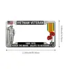 Marco Conmemorativo para Placa de Matrícula de Homenaje a Veteranos de Nuevo Producto Transfronterizo Marcos Conmemorativos Artesanías de Hierro Adornos Decorativos