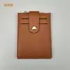 2022 nuevo estilo bolsa pequeña para tarjetas de mujer monedero ultra delgada para tarjetas con tirador color sólido corta mini tarjetero licencia de conducir