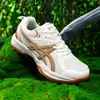 Zapatillas Profesionales de Bádminton Transpirables de Malla Resistentes al Desgaste y Amortiguadoras para Hombres y Mujeres, Zapatillas Deportivas Versátiles Ultraligeras Antideslizantes para Parejas