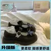 Zapatos Mary Jane de Cuero con Suela Gruesa y Tacón Grueso para Mujer 2026 Nuevo Verano Combinan con Faldas Estilo Francés Punta Redonda JK Lazo Zapatos de una Sola Pieza