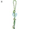 Juguete para Mascotas Cuerda de Algodón Amor Cuerda para Jalar Resistente a Mordidas Cuerda para Masticar Nudo de Entrenamiento Auto-hi Traje de Juguete para Perro