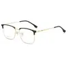 53mm Nuevo Armazón para Gafas Cuadrado con Ceja Completa para Hombres de Negocios Lentes Planos para Miopía de Hombre Danyang Gafas al por Mayor