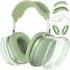 Adecuado para Funda Protectora Airpodsmax Auriculares Bluetooth Apple Funda de Silicona Montados en la Cabeza TPU Transparente Almohadilla para la Oreja Funda Protectora
