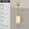 Novo Lustre Pequeno Estilo da Família Song da Dinastia Song Chinesa Hall de Entrada Zen Corredor Sala de Chá Estilo Vintage Quarto Mesinha de Cabeceira Sala de Jantar Luz