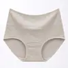 Pantaleta de jacquard estilo chino para mujer con refuerzo 10A de algodón antibacteriano, amigable con la piel, control de abdomen, ropa interior de cintura alta para mujer