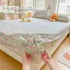 Sábana bajera nueva estampada, una pieza, grado A, apta para bebés y niños pequeños, cubre completamente la cama, protector de colchón, sábana, ropa de cama