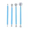 Amazon transfronterizo nuevo acrílico 13 piezas de productos pincel de punta aplicador de pastillas conjunto combinado pintado DIY Mandala