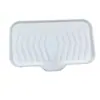 Caja Drenante de Jabón de Silicona en Stock de Fábrica, Soporte Antideslizante para Jabón de Baño, Gadget Drenante para Jabón
