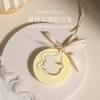 Caixa de Presente Personalizada Coelho da Lua Cheia Pingente Aromaterapia para Carro Gesso Perfumado Pingente de Carro Fragrância para Casa Deusa Fofa