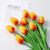 Tulipanes Artificiales, Flores Falsas, Decoraciones para Mesa de Sala, Accesorios, Flores de Mano, Ramos Artificiales, Decoraciones Florales de Boda