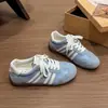 Tênis de treino retro alemão feminino 2026 novo estilo verão estilo fino Forrest Gump tênis esportivo branco sola macia tênis casuais de plataforma calçados femininos