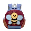 Mochila de mariposa para niños mochila de dibujos animados linda abeja pequeña mochila de jardín de infantes adorable para niños y niñas mochila de estudiante