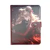 Nuevo Vestido Rojo Gato Negro Chica Hermosa Álbum de Tarjetas de Hojas Sueltas A5 Cuaderno de Alto Valor Dibujos Animados Anime Chica Hermosa Álbum de Almacenamiento
