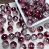 30 Colores 8-10 mm Perlas de Explosión de Grietas de Hielo Perlas de Vidrio Rachado de Dos Tonos Perlas de Vidrio Espíritu de Hielo Perlas Sueltas para Joyería DIY