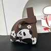 Bolsa 2025 Bolsa para Coisas do Dia a Dia Bolsa de Mão de Tricô Espessa Grande Capacidade Bolsa com Padrão Fofo Bolsa para Celular Almoço