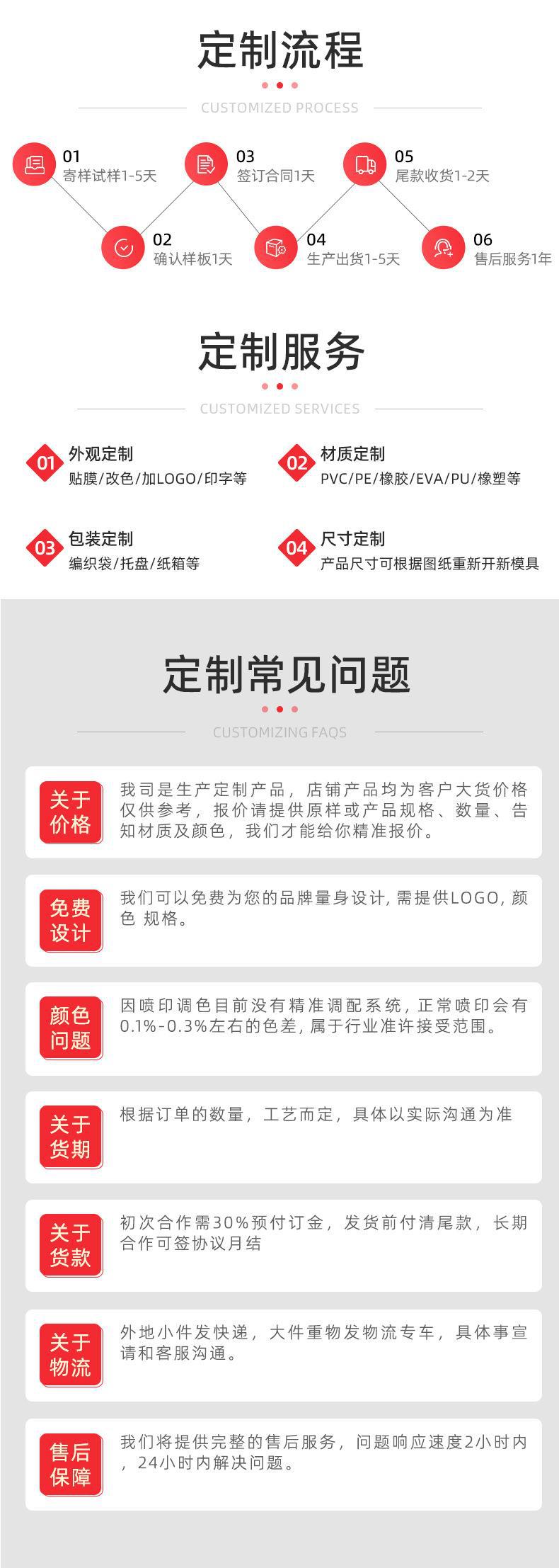定制三连