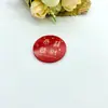 Llavero de acrílico colgante con texto a doble cara tarjeta de la fortuna llavero colgante perforado parche llavero DIY