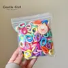 Gomas de Pelo de Colores para Niñas, Cintas para el Cabello de Niñas Pequeñas, Alta Elasticidad y Durabilidad Sin Dañar el Cabello, Diadema para Bebé