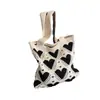 Bolsa de mano de gran capacidad, bolsa tejida, bolso de hombro de verano, bolso tejido hecho a mano para mujer, nueva bolsa de playa para vacaciones
