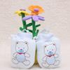 Guantes protectores ajustables con cordón para bebé, guantes gruesos y cálidos antiarañazos físicos para recién nacido, guantes pequeños para bebé