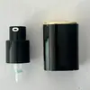 Bomba de Prensa de Cabeza con Boquilla Exterior Cromada de ABS de 18 Dientes al por Mayor Bomba para Base de Maquillaje/Loción Bomba para Producto de Belleza y Cuidado de la Piel