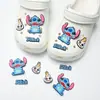 Acessórios de decoração de sapatos DIY para Crocs, fivelas decorativas fofas de pelúcia 3D de desenhos animados, leão e gato do zoológico para a superfície do sapato