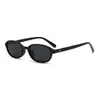 Estilo Europeo y Americano Marco Pequeño Sexy Estilo Chica Caliente Hip-Hop Versátiles Gafas de Sol Protección Solar para Exteriores Protección UV Gafas de Sol