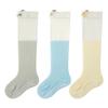 Calcetines altos hasta la rodilla para bebé verano antideslizantes calcetines de piso calcetines antimosquitos para niño pequeño categoría a calcetines de algodón de malla fina calcetines de bebé