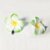 Estilo Étnico del Sudeste Asiático Modelo de Pasador de Frangipani Estilo Bohemio Clip de Flor Tocado para Foto en la Playa